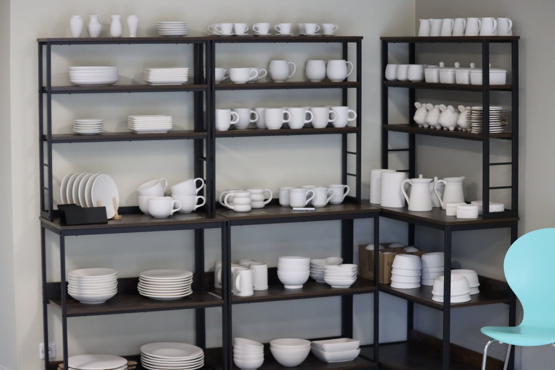 Keramik bemalen im Atelier Farbrausch Freystadt